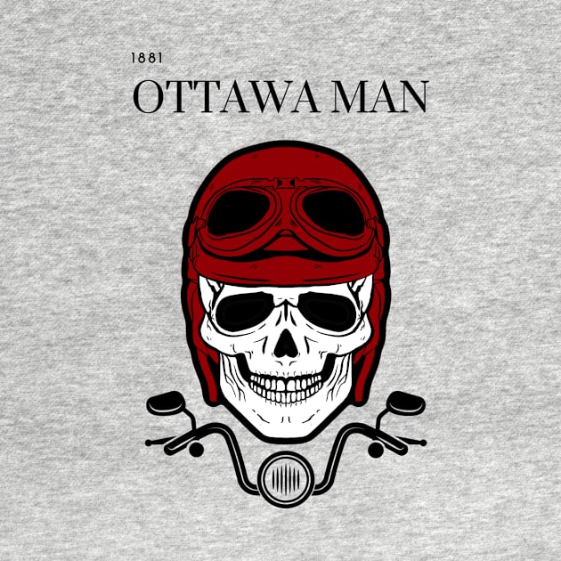 with red helmet motorcycle ottawa man design by hasanclgn